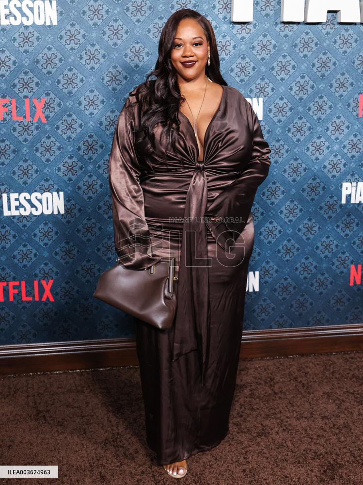 The Piano Lesson Premiere - LA