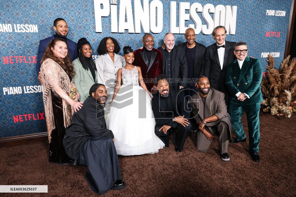 The Piano Lesson Premiere - LA