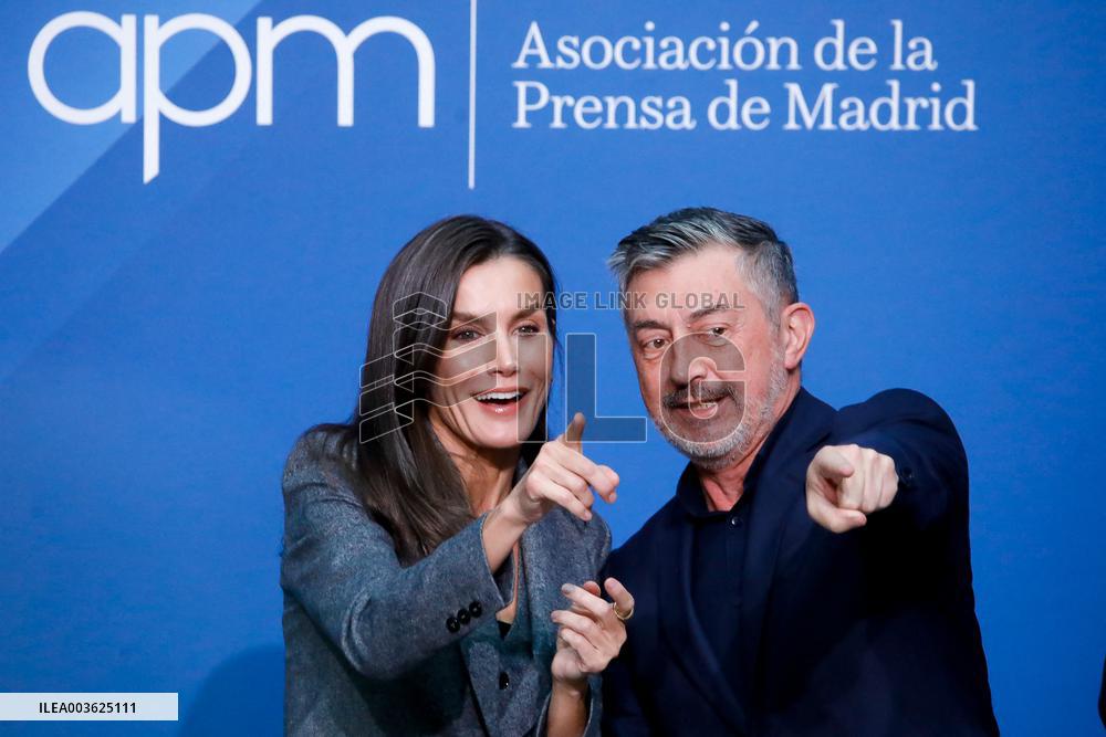 Queen Letizia APM Awards 2024 - Madrid