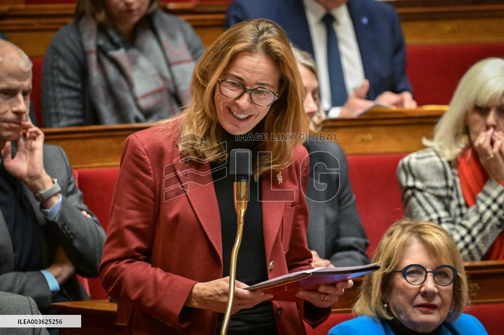 Questions to the government at the National Assembly in Paris FA