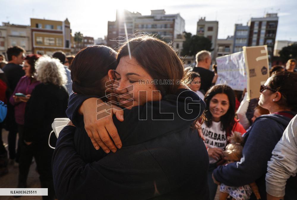 Rally For the Return to Classes - Valencia
