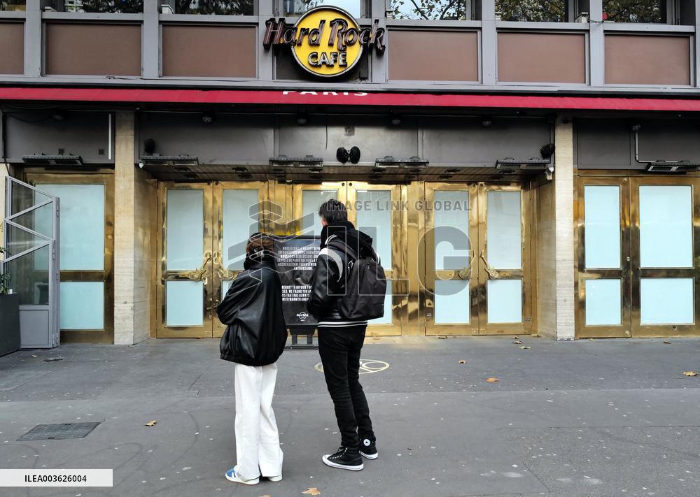 Closing of Last Hard Rock Cafe in France - Paris