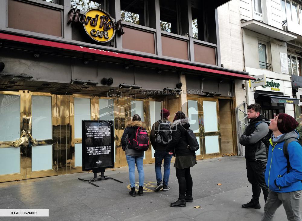 Closing of Last Hard Rock Cafe in France - Paris