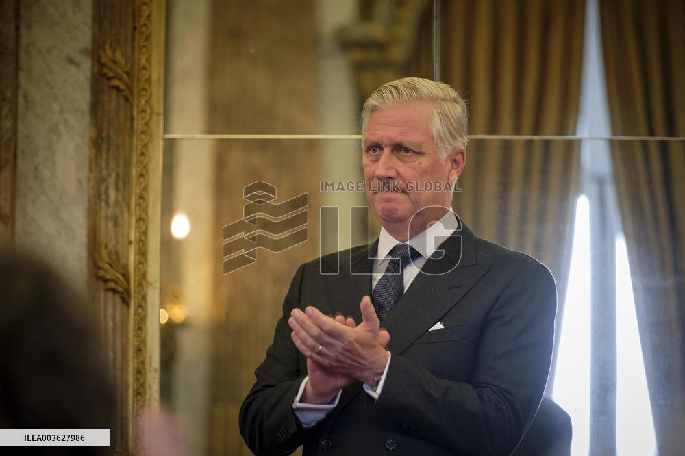 Stromae Honored as Commander of The Order of The Crown - Brussels  Stromae Honored as Commander of The Order of The Crown - Brus