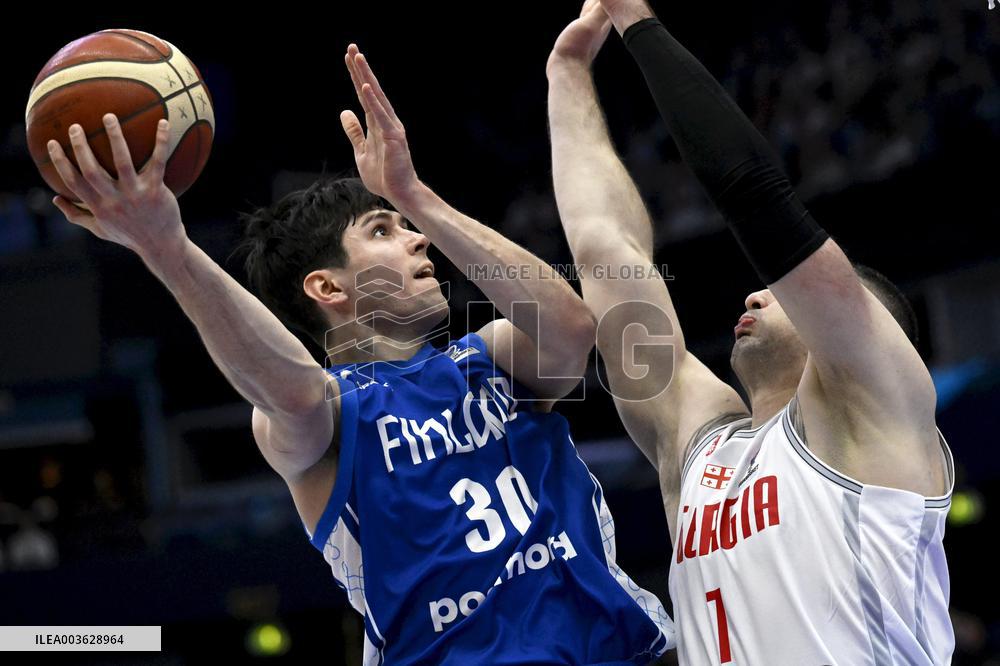Koripallo: Miesten EM-karsinnat, lohko G, klo 18.30 Suomi-Georgia