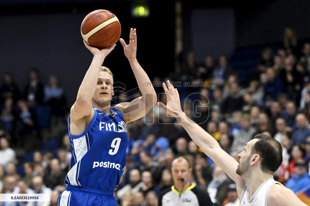 Koripallo: Miesten EM-karsinnat, lohko G, klo 18.30 Suomi-Georgia