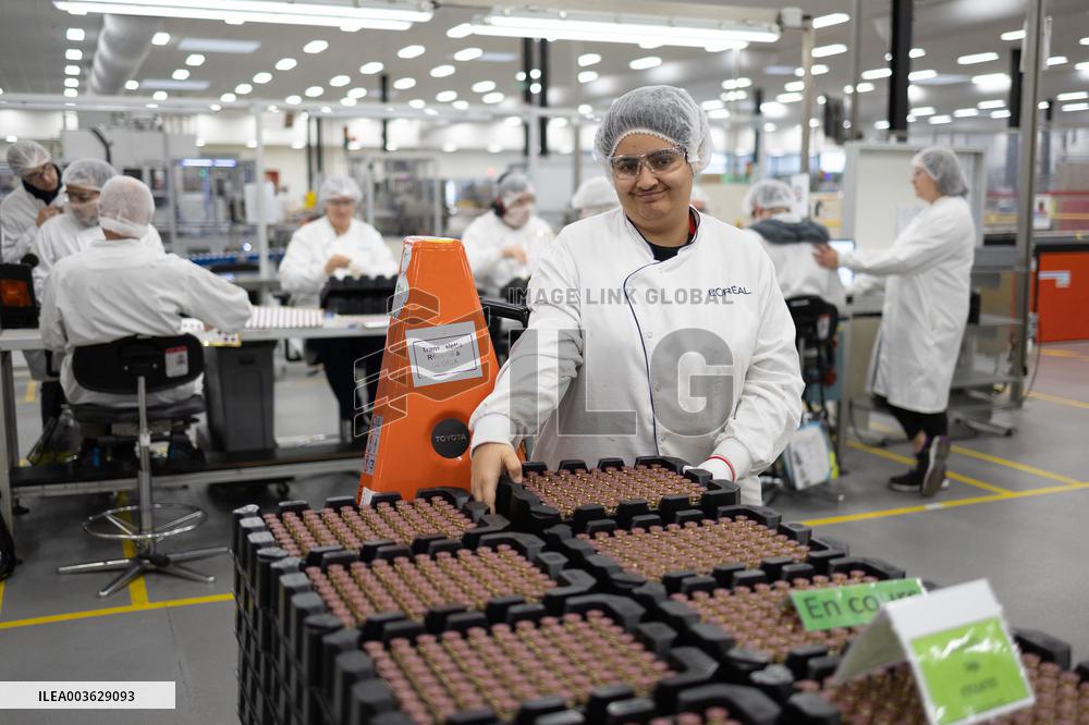 Visit of a L Oreal Production Site - Lassigny