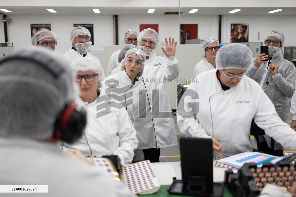 Visit of a L Oreal Production Site - Lassigny