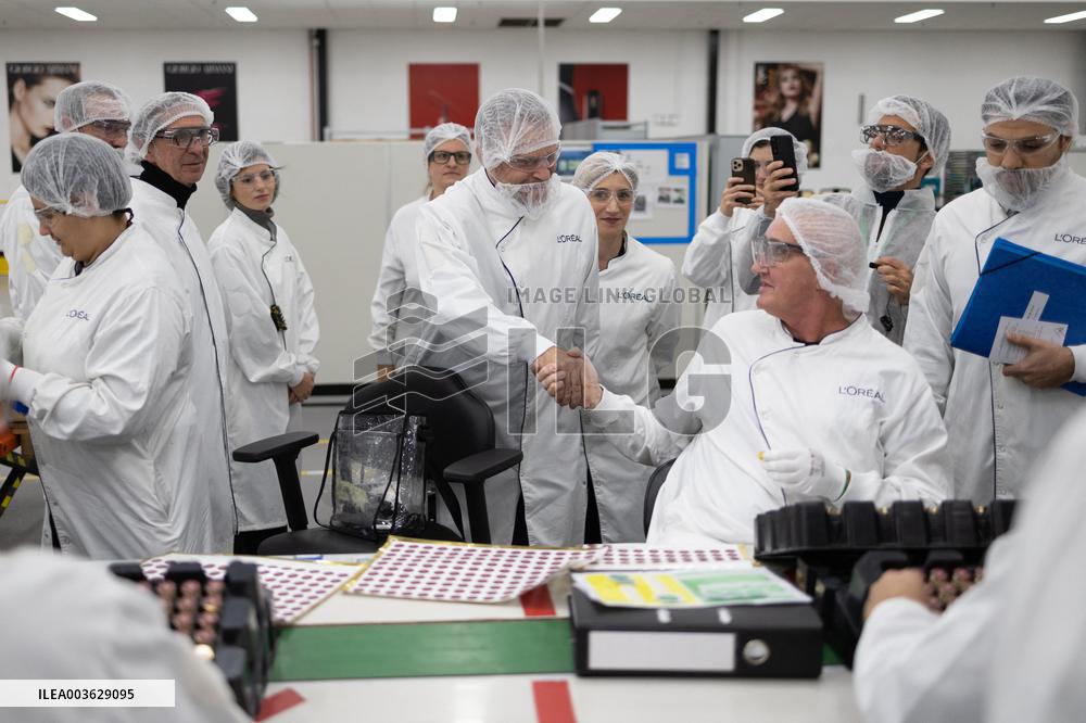 Visit of a L Oreal Production Site - Lassigny