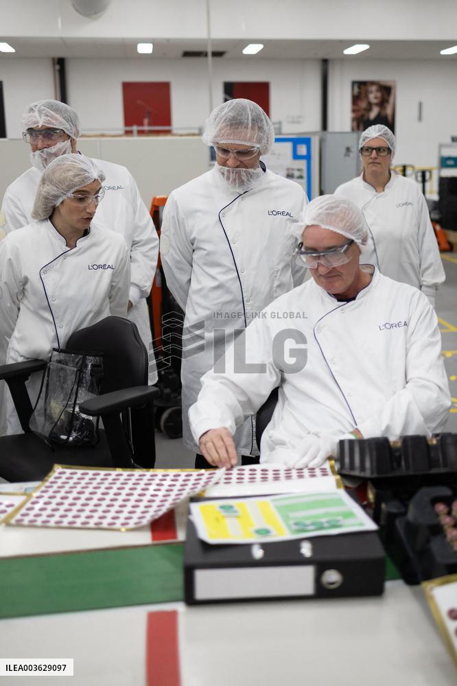 Visit of a L Oreal Production Site - Lassigny