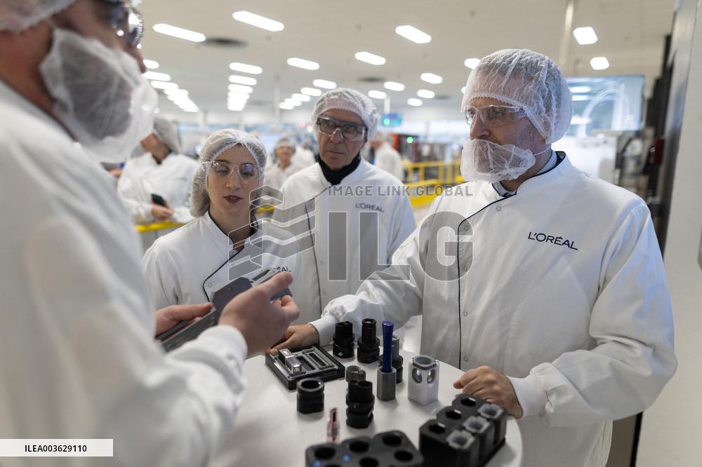 Visit of a L Oreal Production Site - Lassigny
