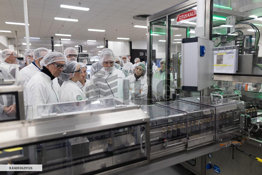 Visit of a L Oreal Production Site - Lassigny