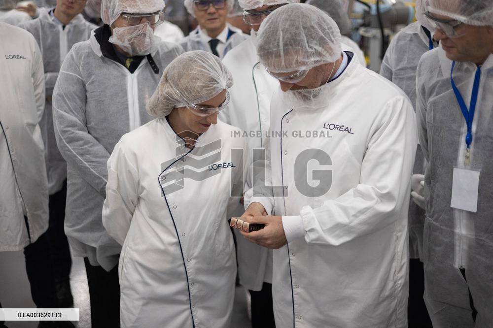 Visit of a L Oreal Production Site - Lassigny