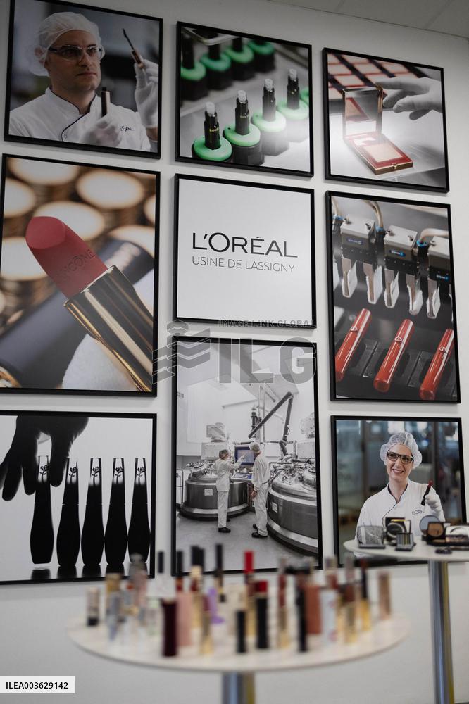 Visit of a L Oreal Production Site - Lassigny