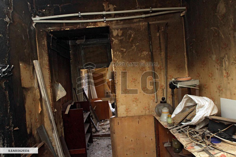 Dnipro after Russian missile attack on November 21, 2024