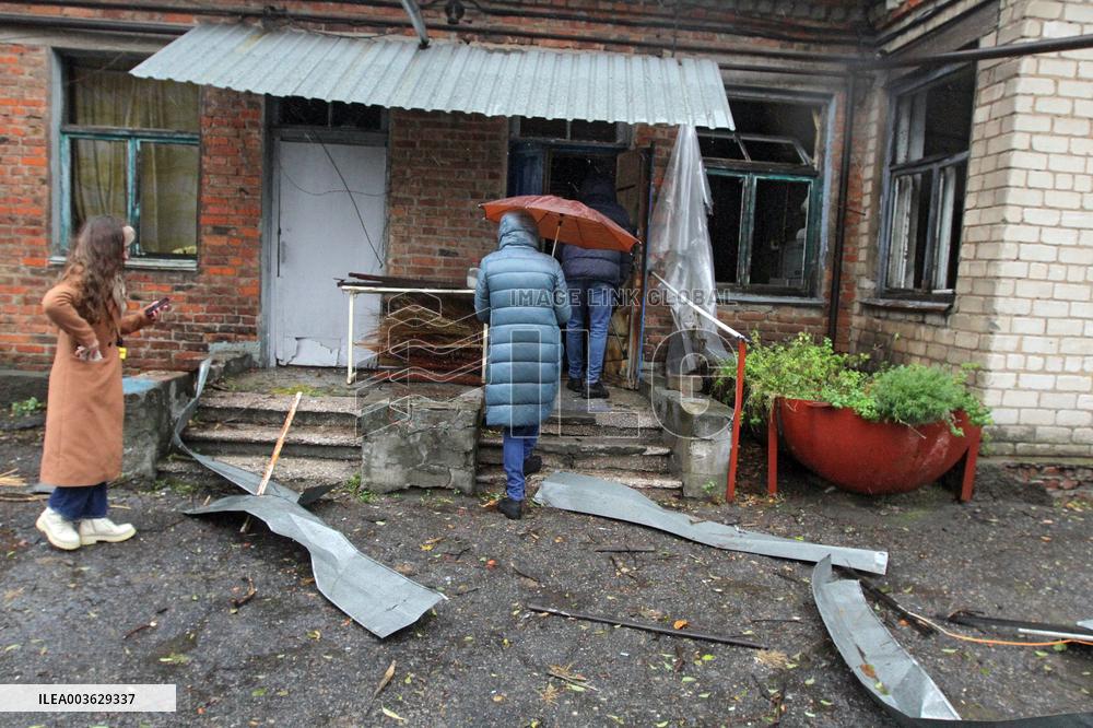 Dnipro after Russian missile attack on November 21, 2024