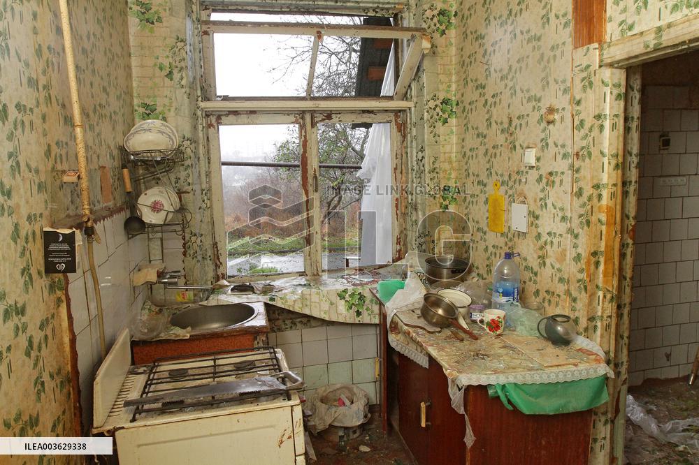 Dnipro after Russian missile attack on November 21, 2024