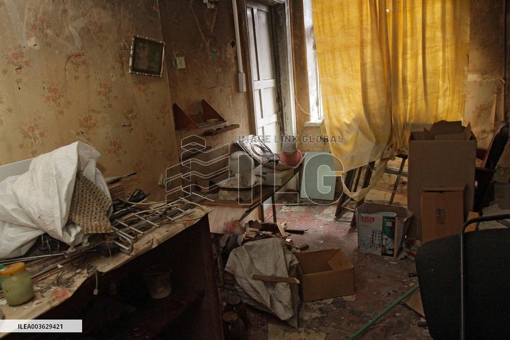 Dnipro after Russian missile attack on November 21, 2024