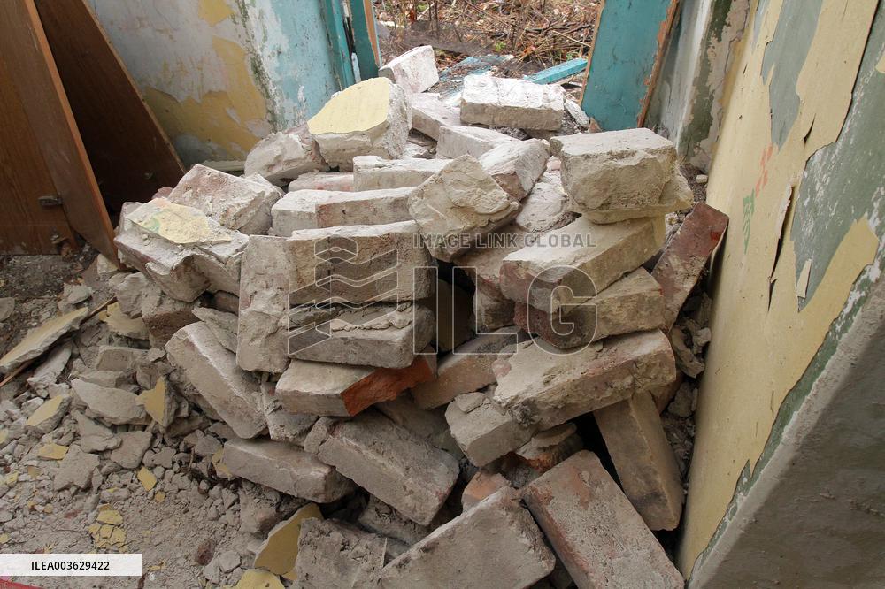 Dnipro after Russian missile attack on November 21, 2024