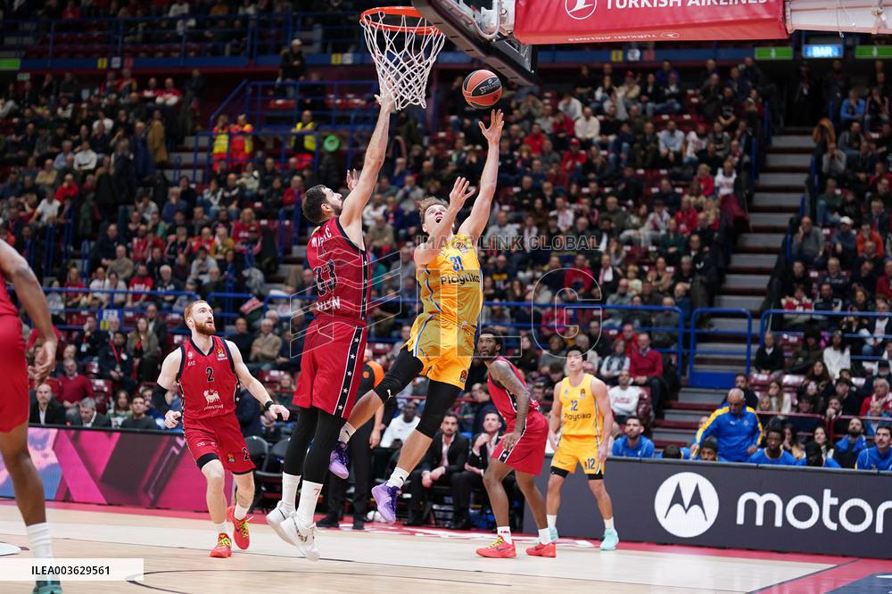 BASKET - Euroleague - EA7 Emporio Armani Milano vs Maccabi Playtika Telaviv