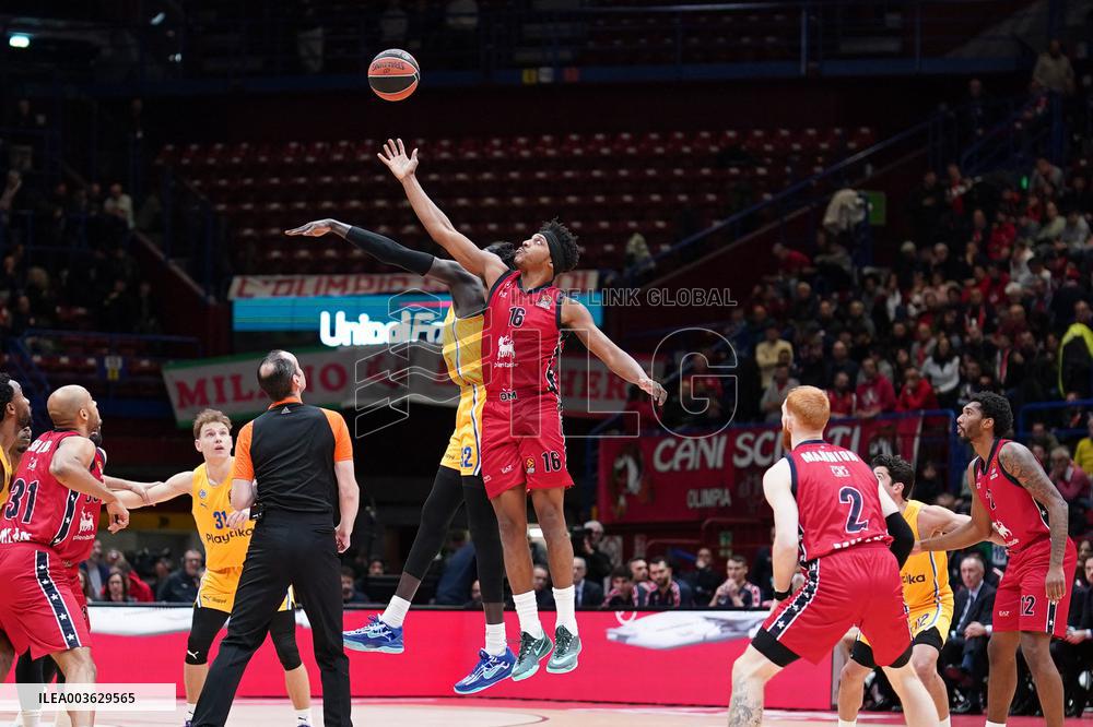 BASKET - Euroleague - EA7 Emporio Armani Milano vs Maccabi Playtika Telaviv