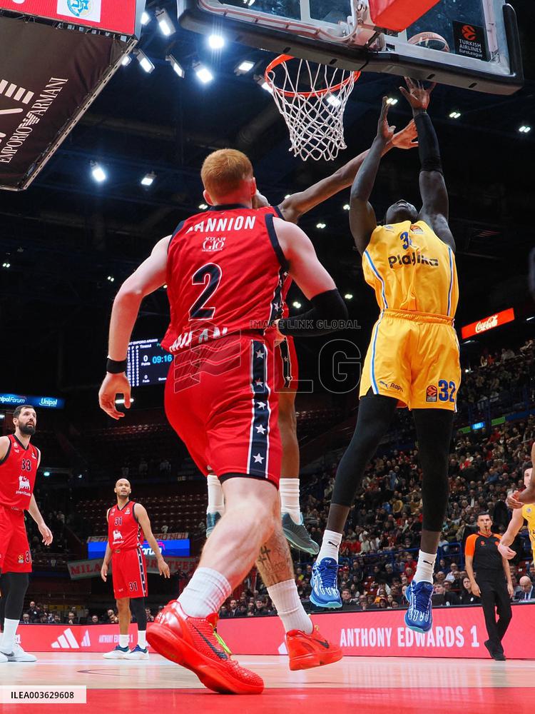 BASKET - Euroleague - EA7 Emporio Armani Milano vs Maccabi Playtika Telaviv