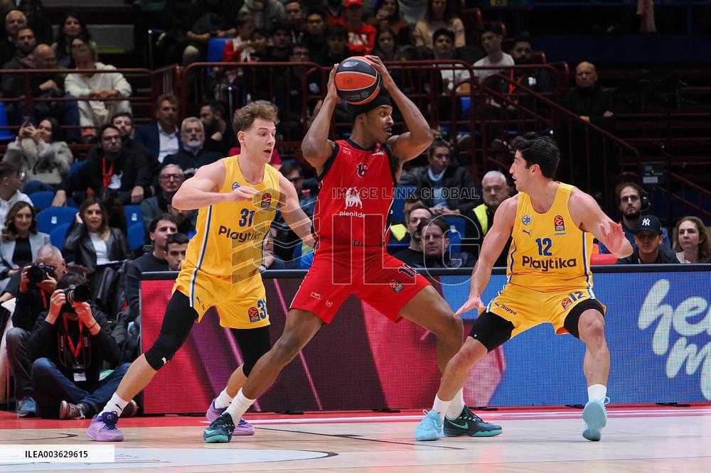 BASKET - Euroleague - EA7 Emporio Armani Milano vs Maccabi Playtika Telaviv