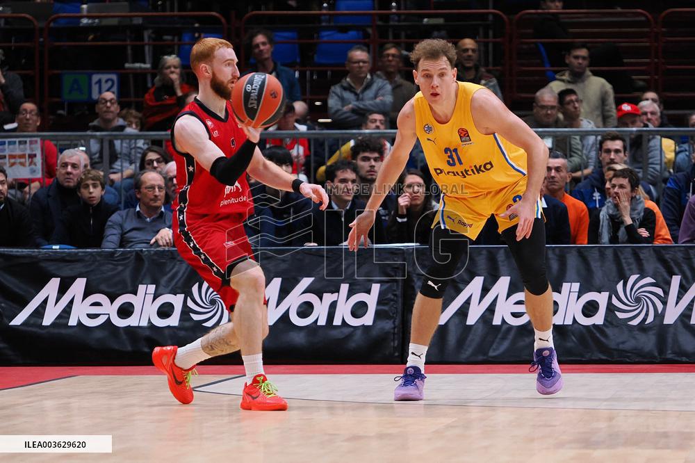 BASKET - Euroleague - EA7 Emporio Armani Milano vs Maccabi Playtika Telaviv