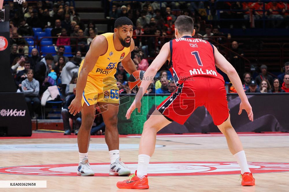 BASKET - Euroleague - EA7 Emporio Armani Milano vs Maccabi Playtika Telaviv