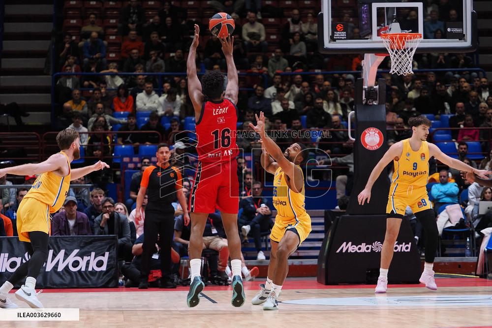 BASKET - Euroleague - EA7 Emporio Armani Milano vs Maccabi Playtika Telaviv