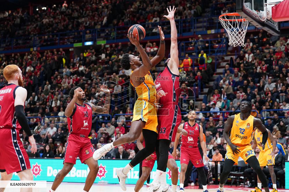 BASKET - Euroleague - EA7 Emporio Armani Milano vs Maccabi Playtika Telaviv