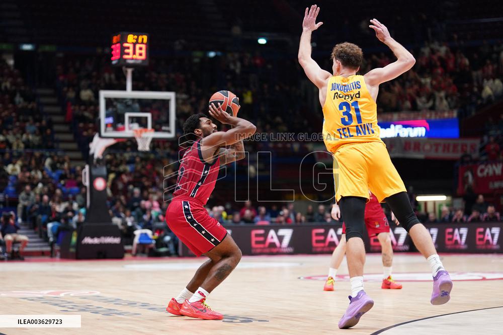 BASKET - Euroleague - EA7 Emporio Armani Milano vs Maccabi Playtika Telaviv
