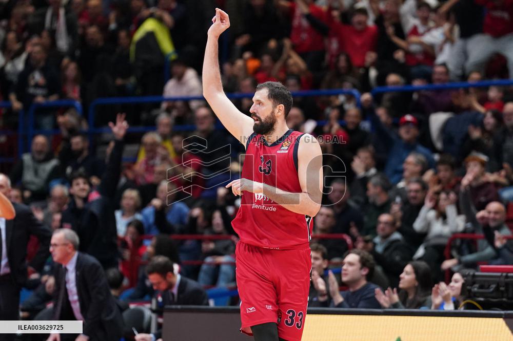 BASKET - Euroleague - EA7 Emporio Armani Milano vs Maccabi Playtika Telaviv