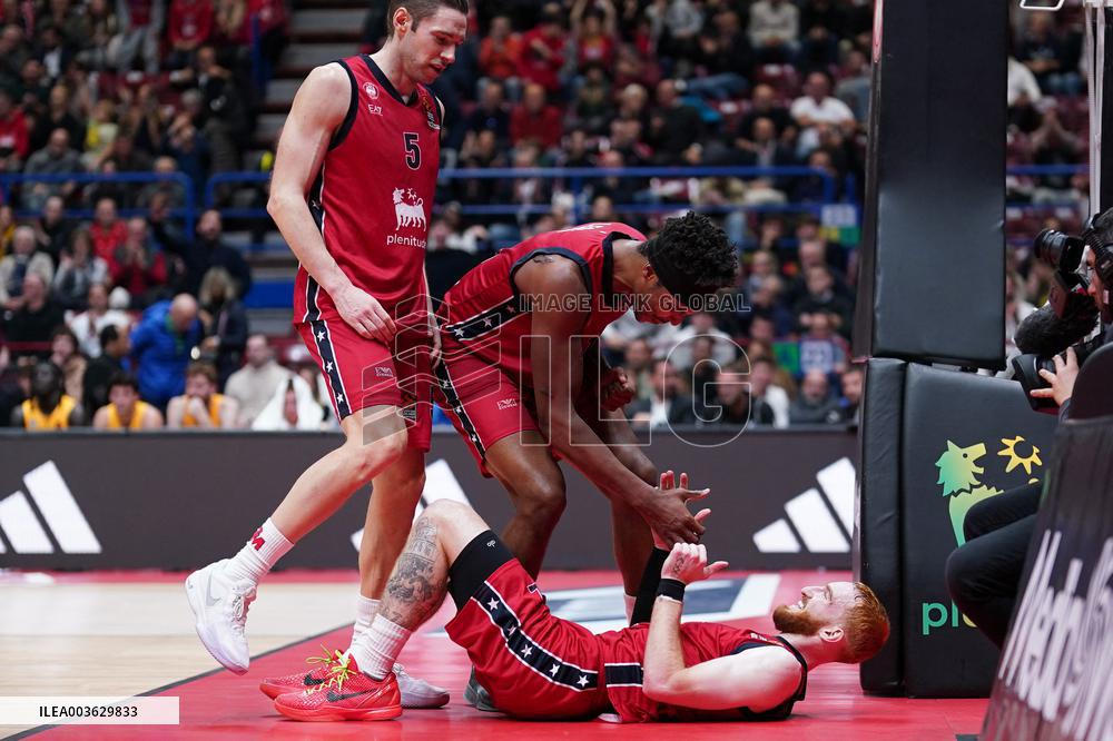 BASKET - Euroleague - EA7 Emporio Armani Milano vs Maccabi Playtika Telaviv