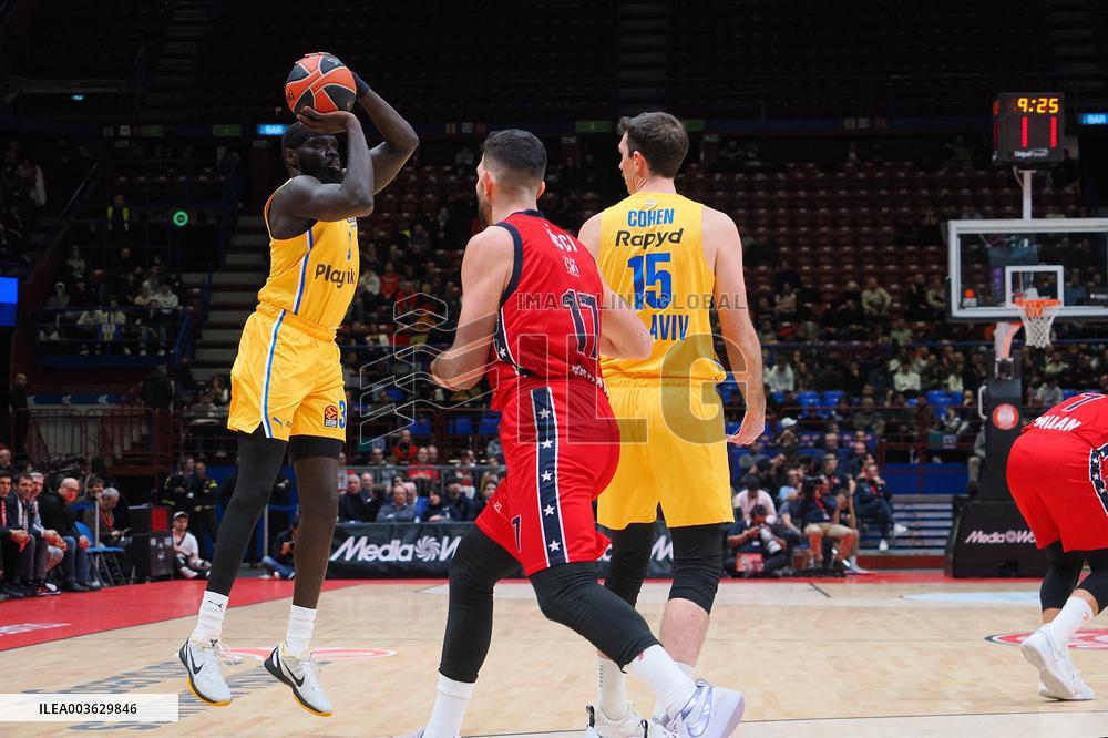 BASKET - Euroleague - EA7 Emporio Armani Milano vs Maccabi Playtika Telaviv