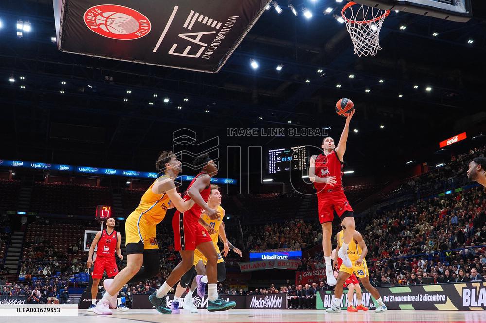 BASKET - Euroleague - EA7 Emporio Armani Milano vs Maccabi Playtika Telaviv