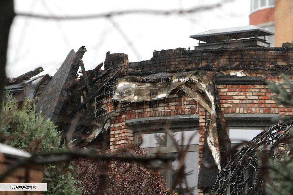 Dnipro after Russian missile attack on November 21, 2024