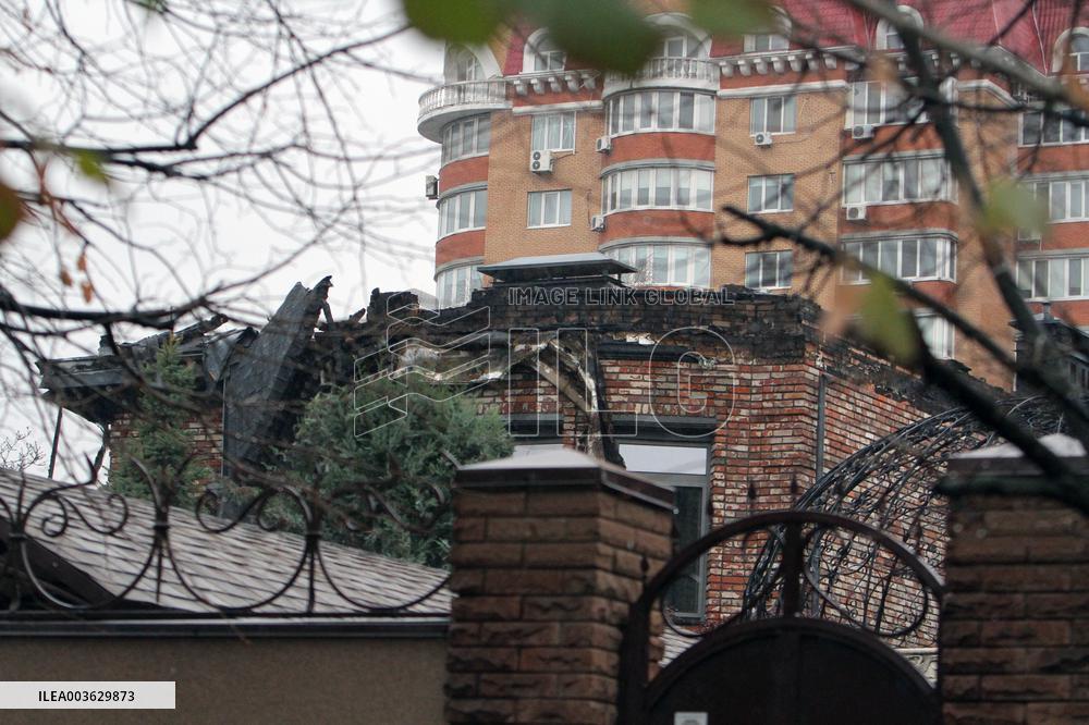 Dnipro after Russian missile attack on November 21, 2024