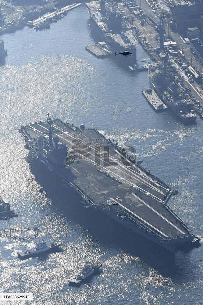 U.S. aircraft carrier George Washington