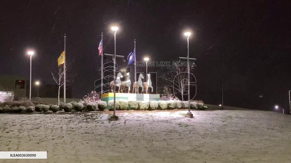US: Snow Falls As Winter Weather Advisory Issued For Parts Of Kentucky 2