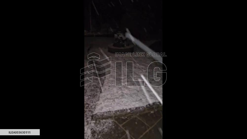 US: First Snow Of The Season Falls In Parts Of New Jersey