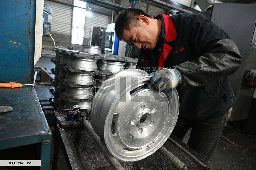 An Auto Parts Factory in Suqian