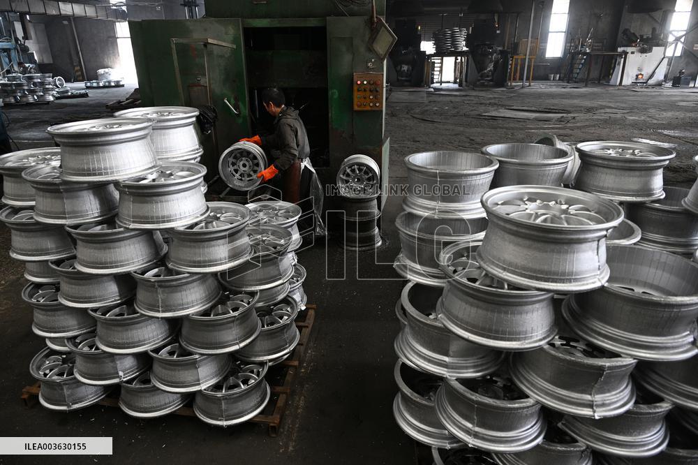 An Auto Parts Factory in Suqian