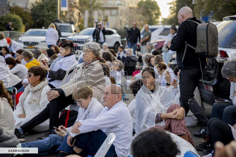 Israel Mothers Of Hostages Protest- Jerusalem