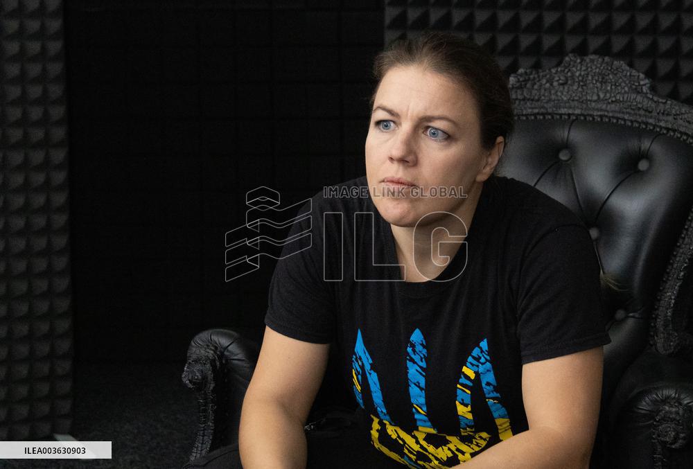Interview with Swedish volunteer Lena Wilderang in Kyiv