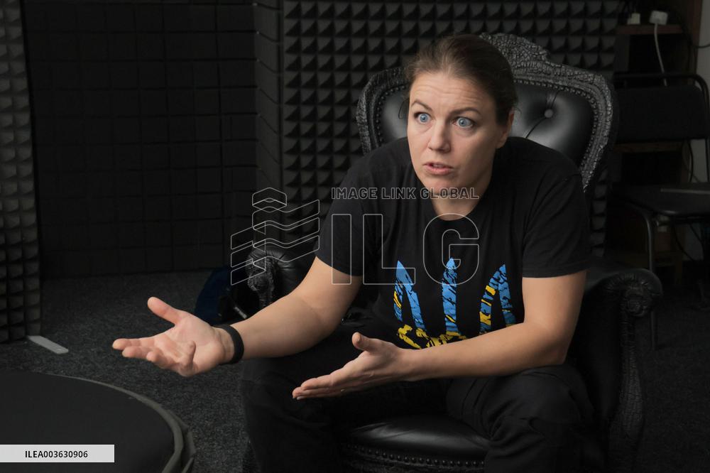 Interview with Swedish volunteer Lena Wilderang in Kyiv