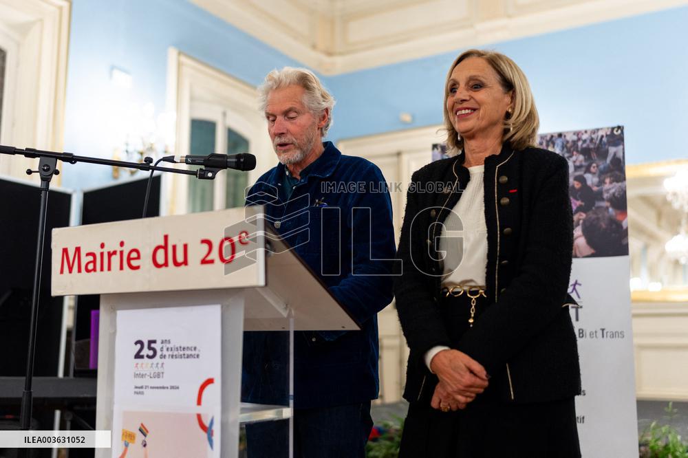 Jean-Luc Melenchon At An LGBT Event - Paris
