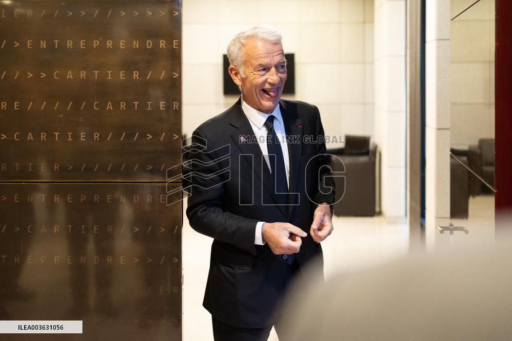 Michel Barnier visits the France-Italy-Germany MEDEF Trilateral business forum - Paris
