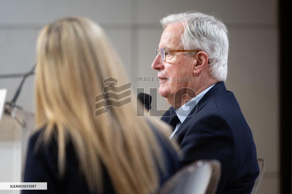 Michel Barnier visits the France-Italy-Germany MEDEF Trilateral business forum - Paris