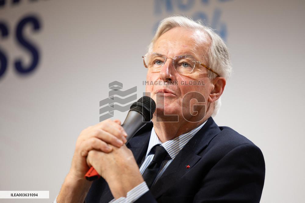 Michel Barnier visits the France-Italy-Germany MEDEF Trilateral business forum - Paris